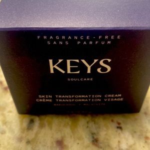 Keys Soulcare skin transformation cream. Unopened. 1.76 ounce jar.